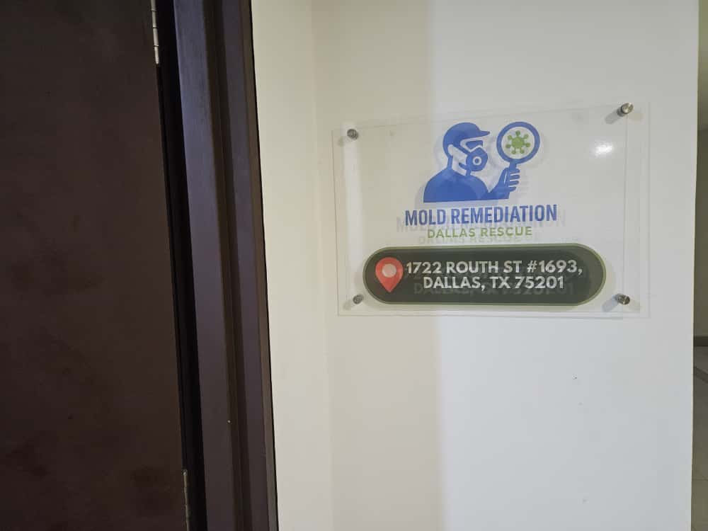 Mold Remediation Dallas Rescue Professional Signage